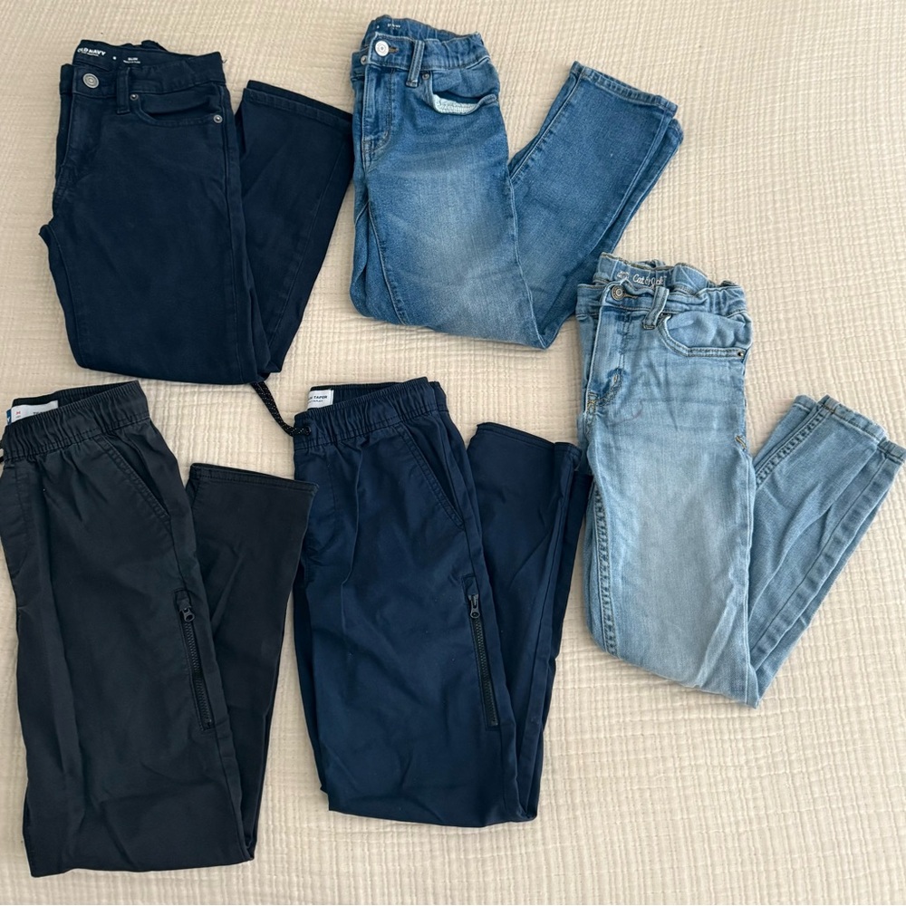 Boys (8) pants Bundle- GAP/Old Navy